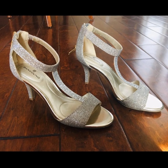 bandolino madia glitter fabric sandals